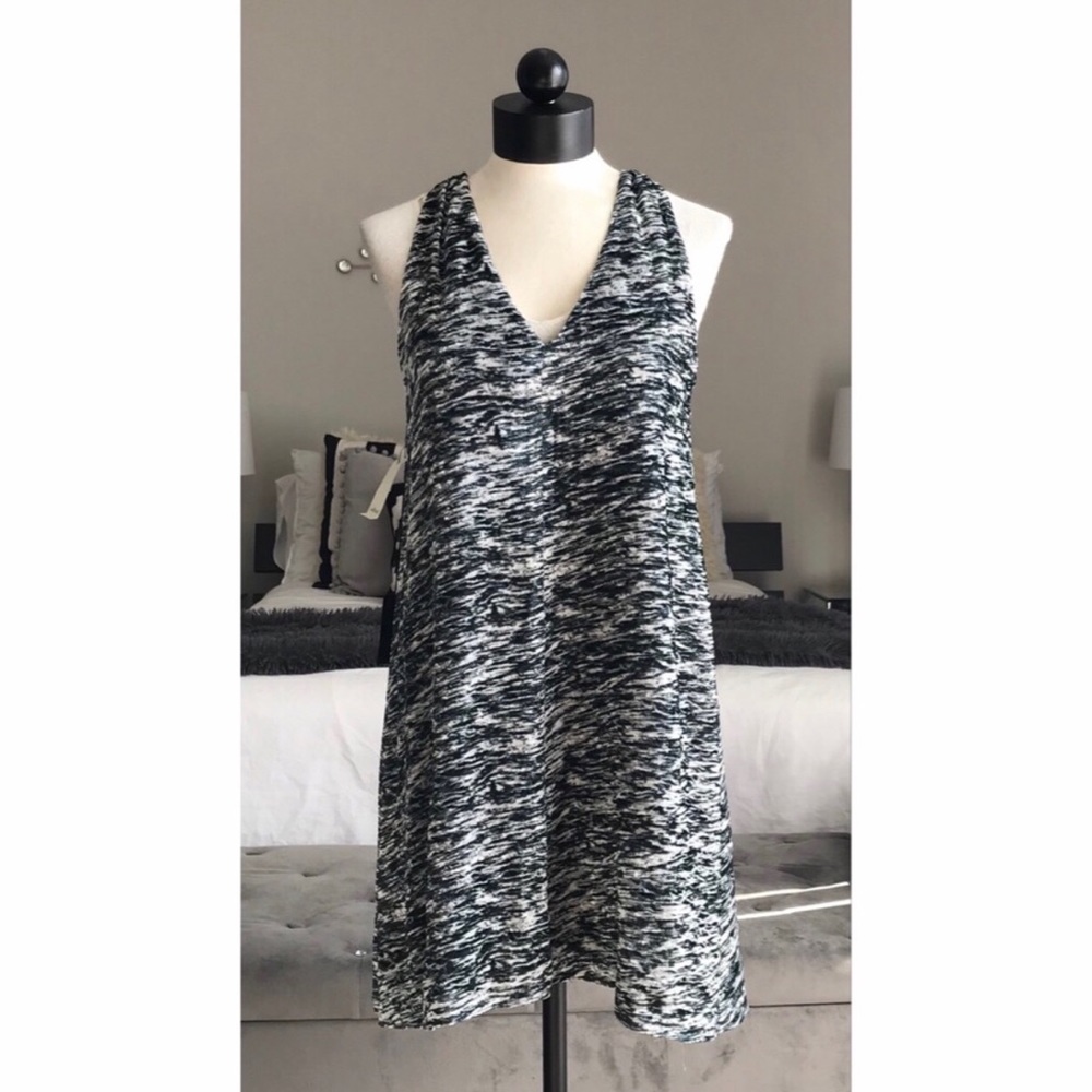 NWT Wilfred V-Neck Printed Dress S
